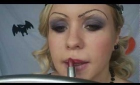 Roaring 20's Flapper Girl Halloween Makeup Tutorial