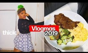 VLOGMAS 2019 | What I Eat in a Day THICK, FINE & PLUS SIZE