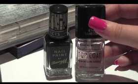 BARRY M CRACKLE NAIL VARNISH TUTORIAL