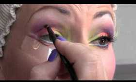 Make up tutorial- colorful bird inspired