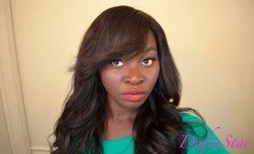 How I cut my swoop bangs with a closure and layered my hair