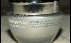 SKINCARE: Avon ANEW Clinical Overnight Hydration Mask Review