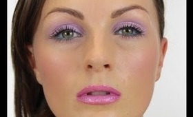 Spring Lilac make-up tutorial