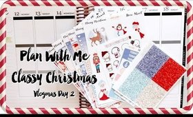 Plan with Me Classy Christmas | Vlogmas Day 2 of 12