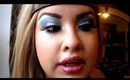 Mz. Latina Glam's Gliterry Look using Glama Girl Cosmetics