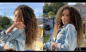 the most natural hair goals wig you'll ever try | applying a crochet wig