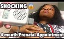 LISTEN TO MY WIDDLE BABY'S HEARTBEAT!! (4 MONTH PRENATAL APPOINTMENT)