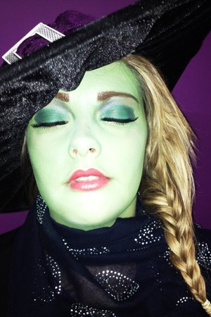This is my creation of the famous character Elphaba from Wicked. 

