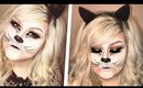 Glam Cat Halloween Makeup Tutorial | Easy & Glittery