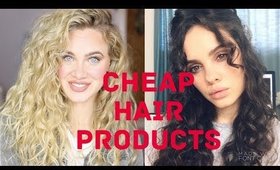 Drugstore Holy Grails for WAVES/CURLS ft. Dana Marie