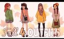 How to Draw | 4 FALL OUTFITS!!! 🍂🍁#FALLSERIES-2017