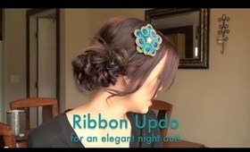 Ribbon Bun - Sephora Hair-a-thon Contest Video - Carahamelie03