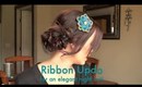 Ribbon Bun - Sephora Hair-a-thon Contest Video - Carahamelie03