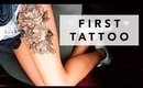 Getting First BIG Tattoo Experience + Advice 2016 ✨