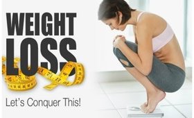 How I LOST 3 pounds and 2 inches in 1 WEEK (weight Loss)