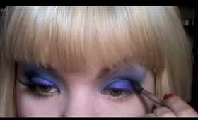 Bright blue-purple using Glamour Doll Eyes