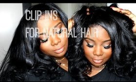 ♡ Clip-Ins For natural hair !!!