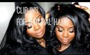 ♡ Clip-Ins For natural hair !!!