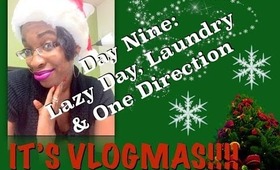 Lazy Day, Laundry & One Direction | Vlogmas Day 9