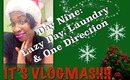 Lazy Day, Laundry & One Direction | Vlogmas Day 9