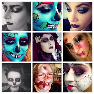 Now booking for Halloween! Get in touch if you're in London and need some spooky or sparkly makeup! Email Me : tabbycastomakeupartist@gmail.com for enquiries
