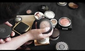 highlight bronzer blush declutter makeup 2018 2019