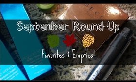 September Round-Up 2015 | Favorites & Empties!