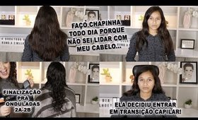 ELA TEM 13 ANOS E NÃO SABIA DEFINIR SEU CABELO - "NÀO AGUENTO MAIS CHAPINHA..." - #DUDATRANSFORMA