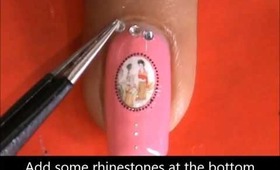Chinese Nails - Decals Nail Art Nail Water Decals How To Nail Polish Easy Nail designs cute