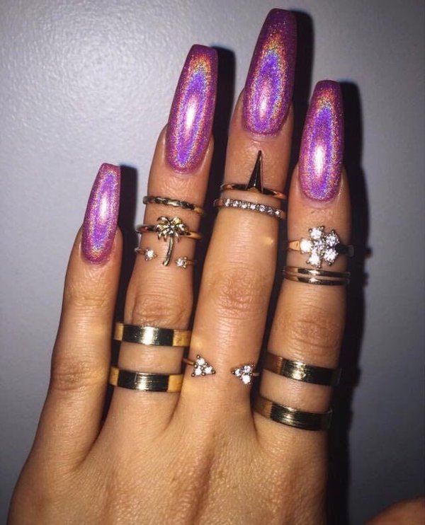 Shiny nails | Skyler P.'s Photo | Beautylish