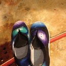 Galaxy shoes in progress