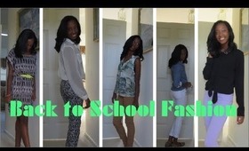 Back to School Fashion Lookbook