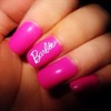 Barbie girl nails 💁💁
