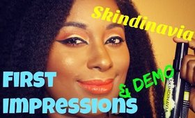Skindinavia First Impressions & Demo Makeup Primer Setting Spray || Vicariously Me