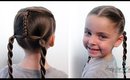 How To: Toddler Twist Braid Ponytails | Pretty Hair is Fun
