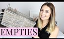 Empties #33 (Products I've Used Up) | Kendra Atkins