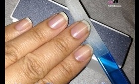 How to File Square Nails by The Crafty Ninja