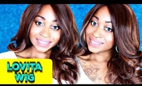 Back To School Hairstyle | It's A Wig Lovita Wig Review  Ft RashekaBianka