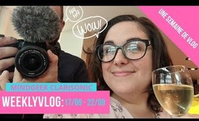 #WeeklyVlog: Semaine du 17 septembre - pause fika... Popote, rencontre et événements...