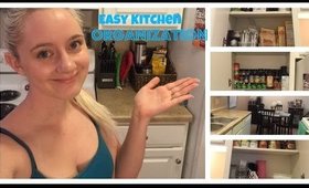 Easy Kitchen Organization and Tour