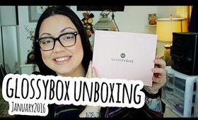 GLOSSYBOX UNBOXING January 2016