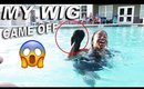 TESTING MY WIG IN THE POOL! MY WIG CAME OFF!