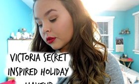 Victoria Secret Inspired Holiday Makeup! ❄ JennaNicole22xo