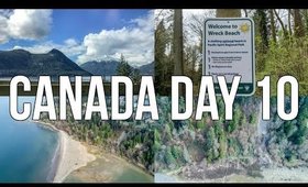WRECK BEACH & VANCOUVER TO HAWAII | CANADA DAY 10