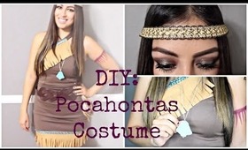 DIY: Pocahontas Halloween Costume (No Sewing/Easy)