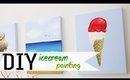 How To Paint Ice Cream W/ Acrylic 3 or 3 | ANNEORSHINE