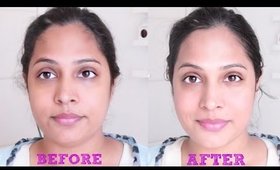 How To Get Instant Glowing Skin In Minutes : shrutiarjunanand