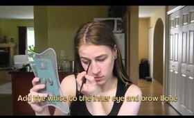 Disney Bound Jack Skellington Make up tutorial