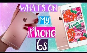 What's On My iPhone 6s!? (Rose Gold)