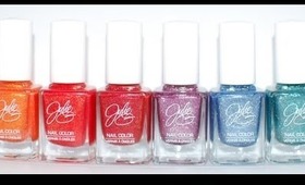 New Julie G Frosted Gum Drops Textured Nail Polishes!
